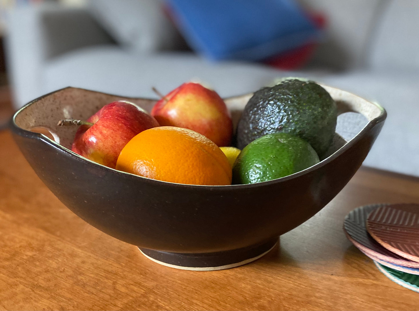 Ellipse Bowl with Handles / color variations