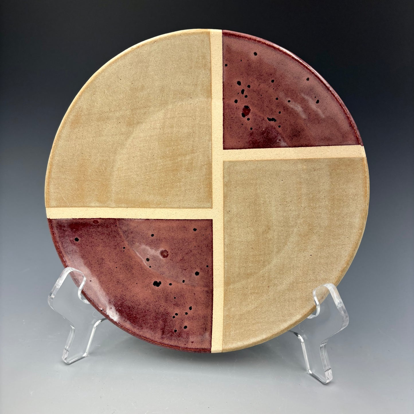 Earth Tone Plates / 2 sizes