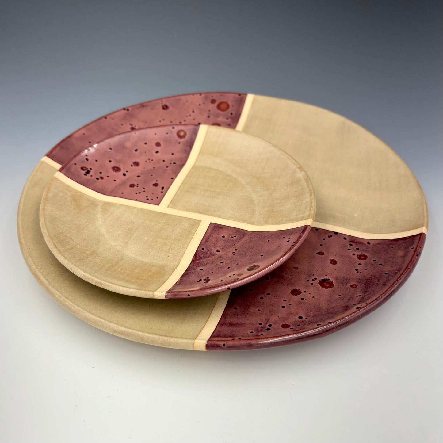Earth Tone Plates / 2 sizes