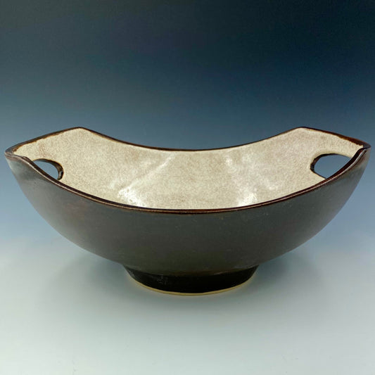 Oblong Bowl with Handles - color variations